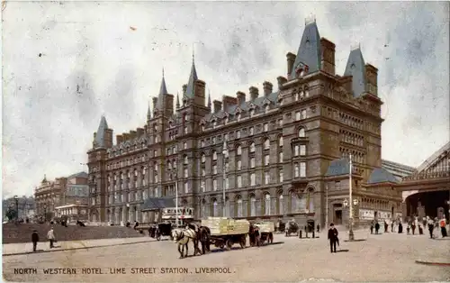 Liverpool - North Western Hotel - Lime Street Station -38786