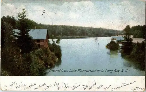 Channel from Lake Winnepesaukee to Long Bay -39220