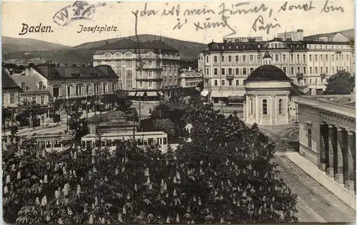 Baden bei Wien - Josefsplatz -420144