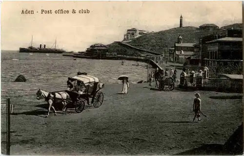 Aden - Post office & club - Jemen -51024