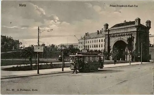 Metz - Prinz Friedrich Karl Tor - Tramway -57326