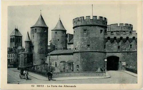 Metz - La Porte des Allemands -56364
