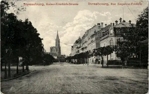 Strasbourg - Kaiser Friedrich Strasse -59032