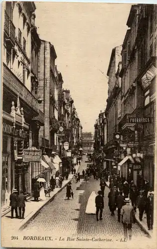 Bordeaux - La rue Sainte Catherine -60502