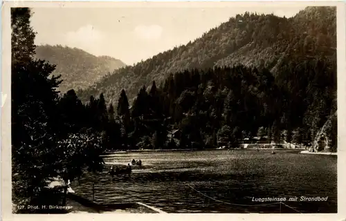 Oberaudorf am Inn, Luegsteinsee mit Strandbad -343754