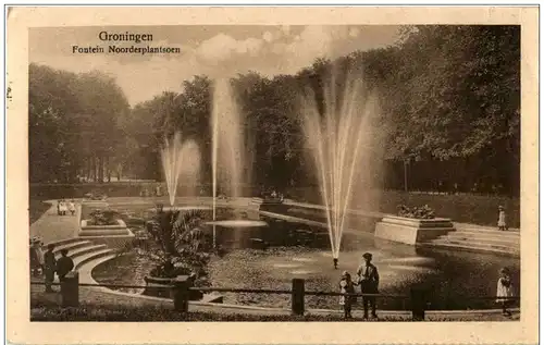 Groningen - Fontein Noorderplantsoen -105020