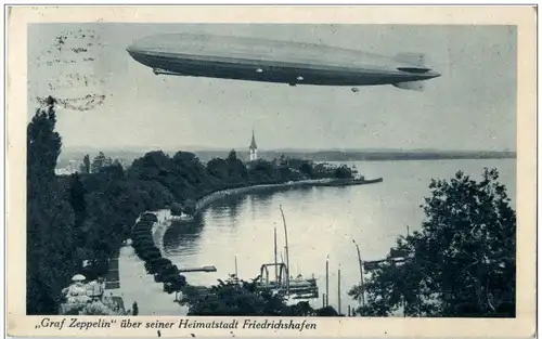 Friedrichshafen mit Zeppelin -114346