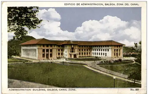 Canal Zone - Balboa - Administration Building -115276