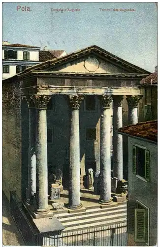 Pola - Tempel des Augustus -118776