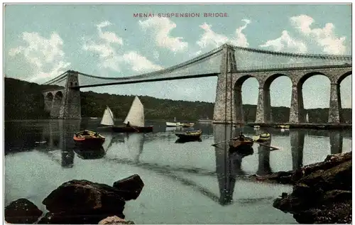 Menai Suspension Bridge -117978