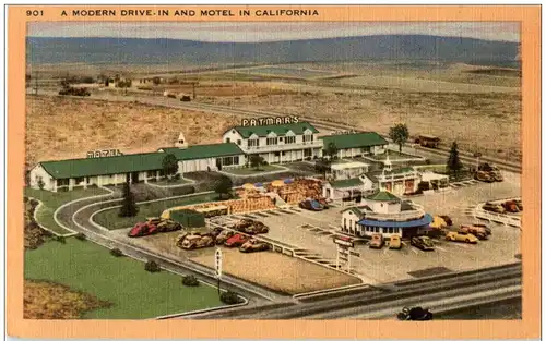 A modern Drive in and Motel -137804