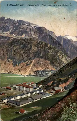 Andermatt - Kasernen und Fort Bäzberg -139340