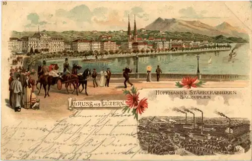 Gruss aus Luzern - Litho -141672