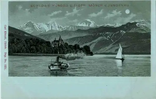 Schloss Hünegg - Litho -146880