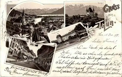 Gruss aus Thun - Litho -146812