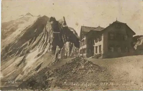 Gasthaus Schäfler mit Säntis -148276