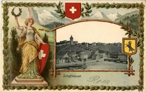 Schaffhausen - Litho -150308