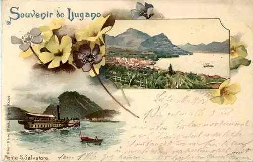 Souvenir de Lugano - Litho -151742