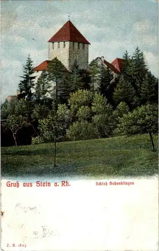 Gruss aus Stein am Rhein - Schloss Hohenklingen -150694