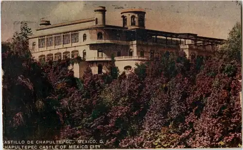 Mexico city - Castillo de Chapultepec -155844