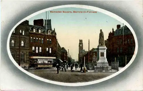 'Barrow in Furness - Ramsden Square -156098