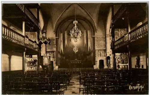 Au Pays Basque - Interieur de l Eglise d Hendaye -118618