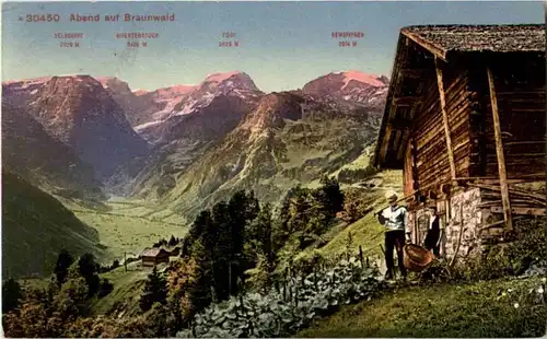 Abend auf Braunwald -160154