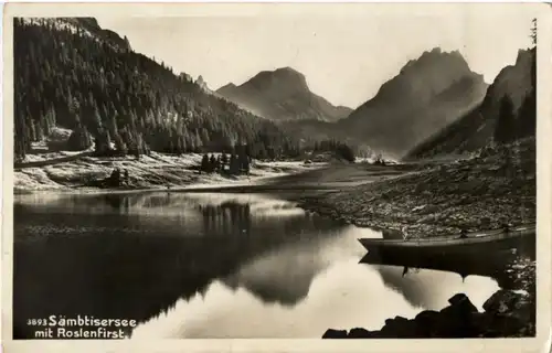 Sämbtisersee mit Roslenfirst -165894