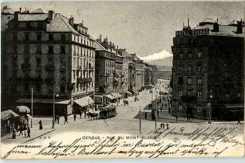 Geneve - Rue du Mont Blanc -162682