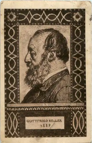 Bundesfeier Postkarte 1919 -167454