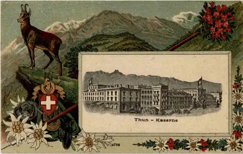 Thun - Kaserne - Litho -170074