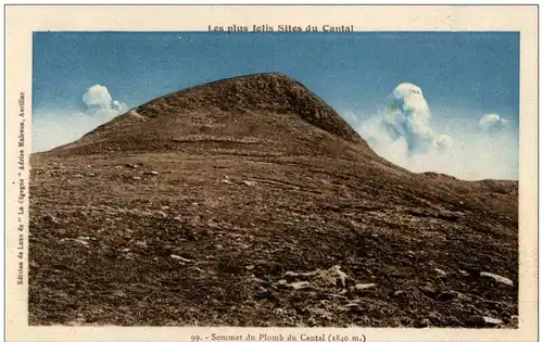 Sommet du Plomb du Cantal -130752