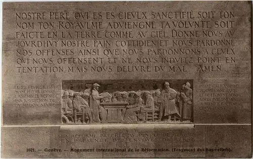 Geneve - Monument international de la Reformation -172280