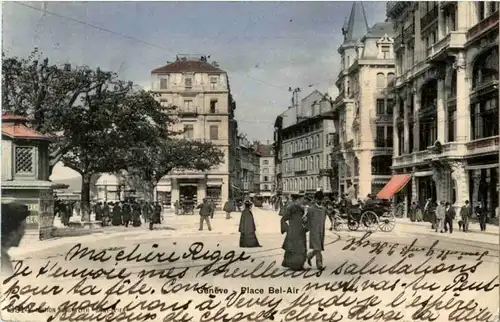 Geneve - Place Bel Air -172732