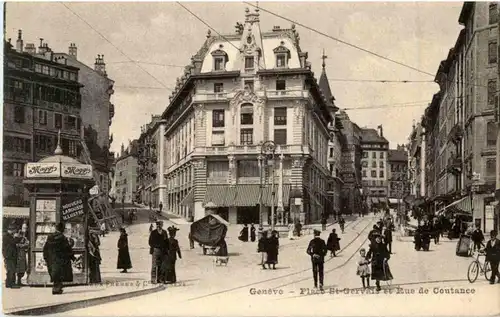 Geneve - Place St. Gervais -172930