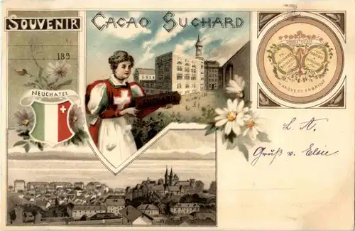 Neuchatel - Cacao Suchard - Litho -N3856