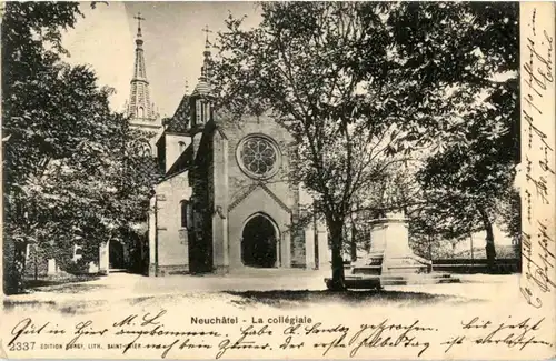 Neuchatel - La collegiale -175750