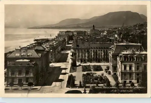 Neuchatel - L Ecole de commerce -175806