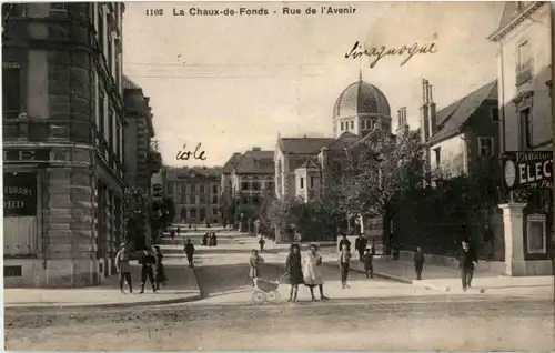 La Chaux de Fonds - Rue de l Avenir Synagoge -146404