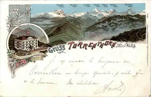 Gruss vom Torrenthorn - Litho -186537