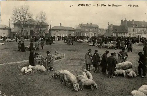 Moulins - Le Plan des Bouchers -11782