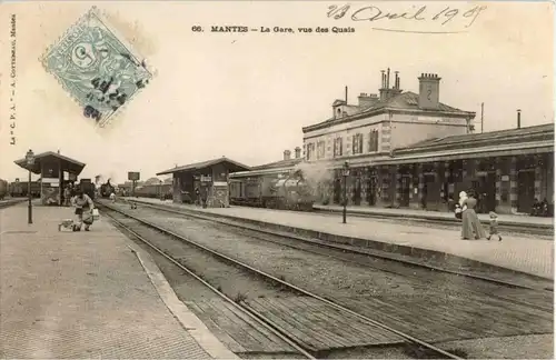 Mantes - La gare -14610