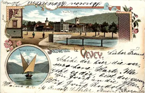 Souvenir de Vevey - Litho -209260