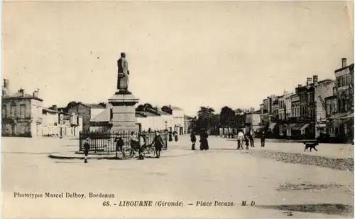 Libourne - Place Decaze -87330