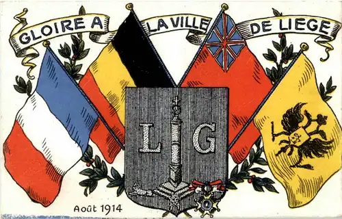 Liege - Gloire a la Ville 1914 -86090