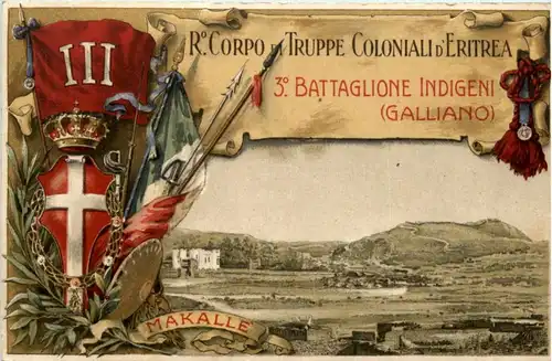 Truppe Coloniali d Eritrea - Makalle -217216