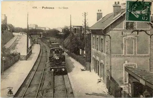 Puteaux - La gare - train -15904