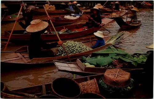 Dhonburi - Wad sai floating Market -19638