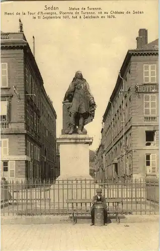 Sedan - Statue de Turenne -21290