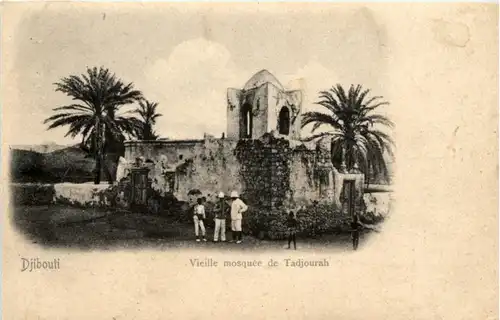 Djibouti - Vieille mosquee de Tadjourah -218616